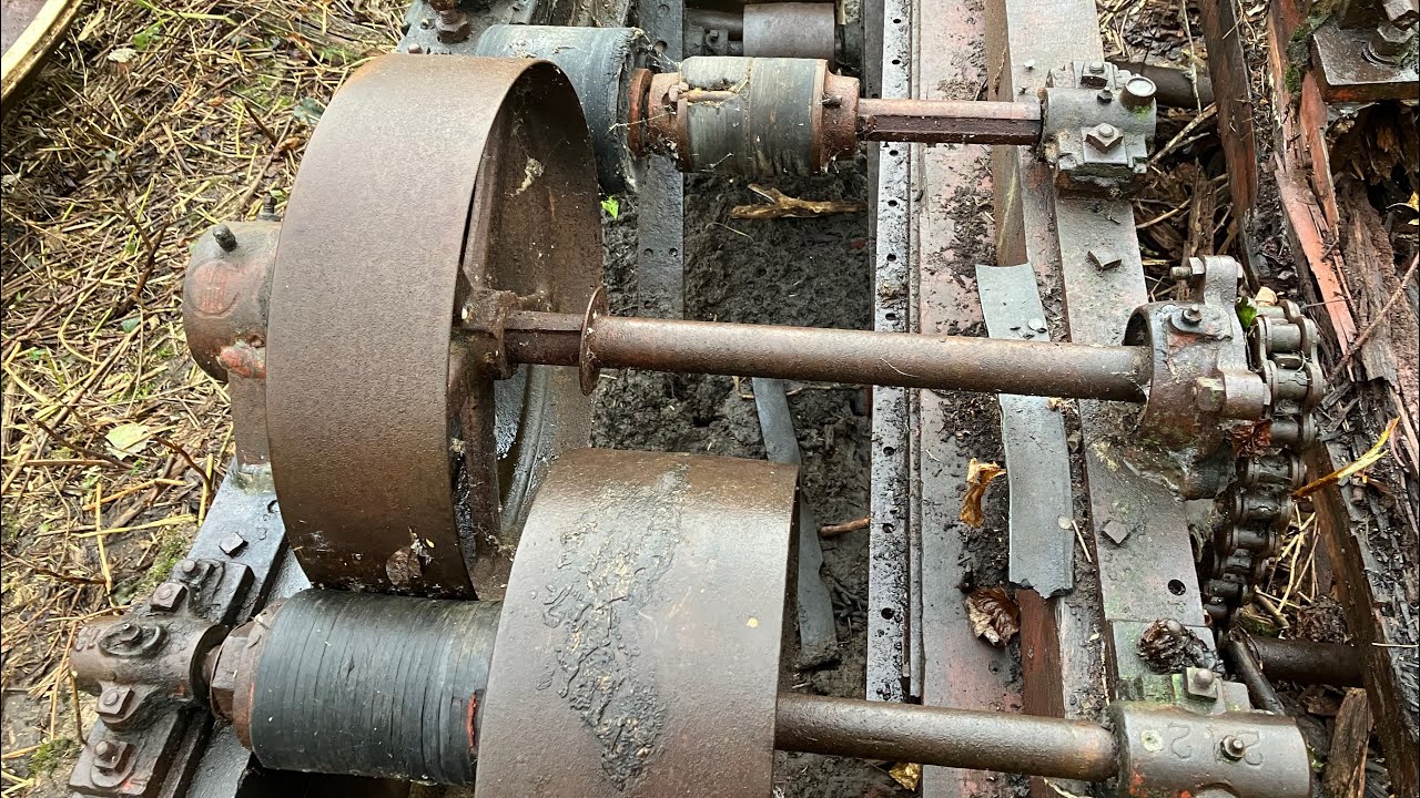 Abandoned Sawmill part 12: blade guide and belt service 