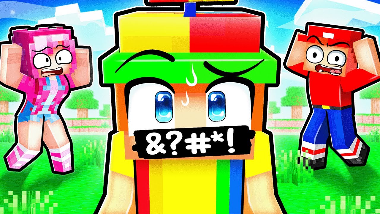 Johnny CAN'T SAY THAT in Minecraft...