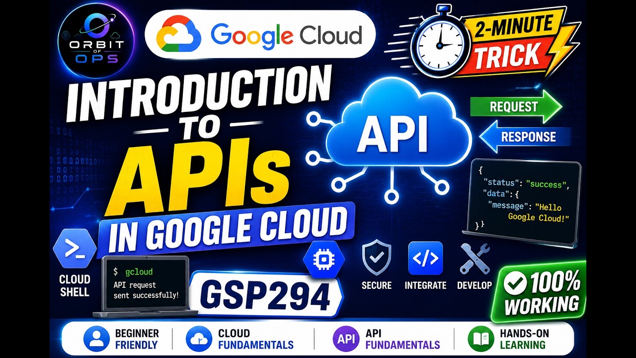 GSP294 | INTRO TO GCP APIs | Google Cloud Lab Solution | #qwiklabs #gsp #google