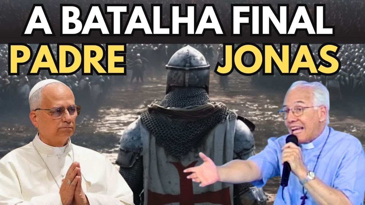 PADRE JONAS: O CONFRONTO FINAL DA IGREJA SERA TERRÍVEL QUANDO A IGREJA FOR PARA AS CATACUMBAS...
