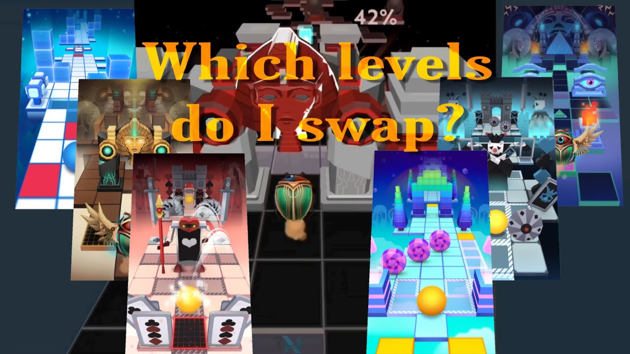 Rolling Sky Egypt, The Eye of Horus, Poker, Joker, Tetris & Candy - Swap