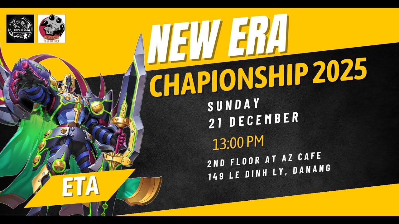 Livestream | DNDA New Era Championship 2025 - Eta (OCG-AE)