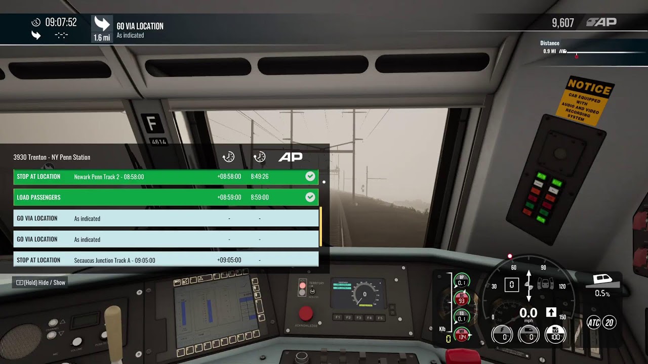 Train sim world 6 New Jersey Transit Train 3930