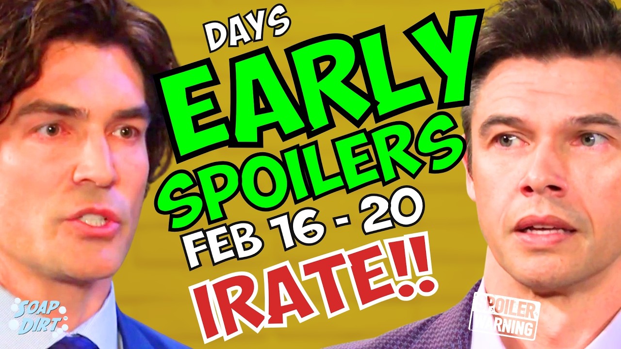Days of our Lives Early Spoilers Feb 16-20: Dimitri’s Irate & Xander Moves On | Soap Dirt