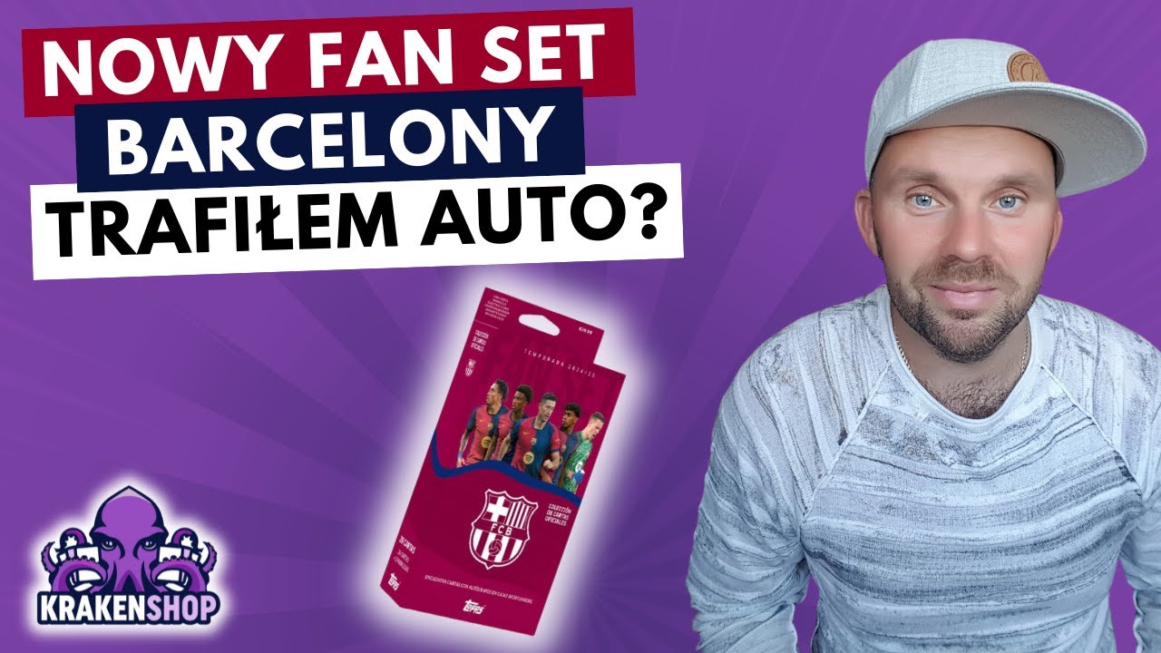 HIT!!! TOPPS FAN SET BARCELONA - OTWIERAM EKSKLUZYWNY BOX Z KATALOŃCZYKAMI - CZY WPADŁ MI AUTOGRAF??