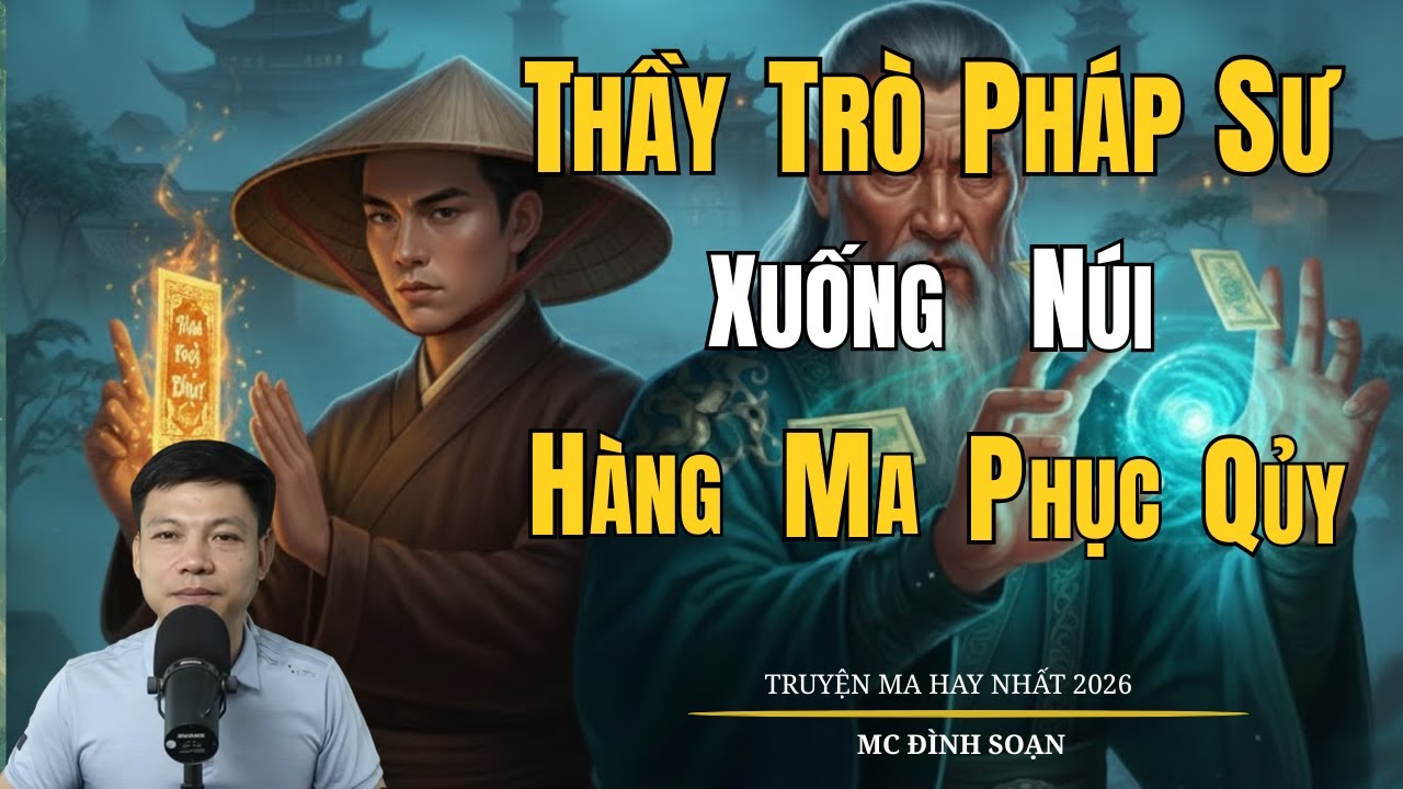 THẦY TRÒ PHÁP SƯ XUỐNG NÚI HÀNG MA PHỤC QUỶ | Truyện Ma Đình Soạn - Chuyện Ma Kinh Dị Hay Nhất