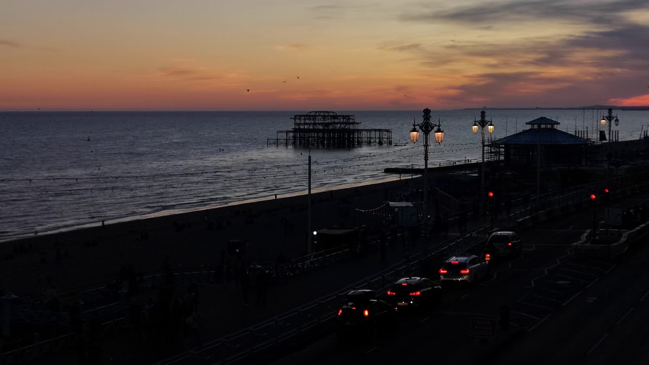 Best Sunset in Brighton UK