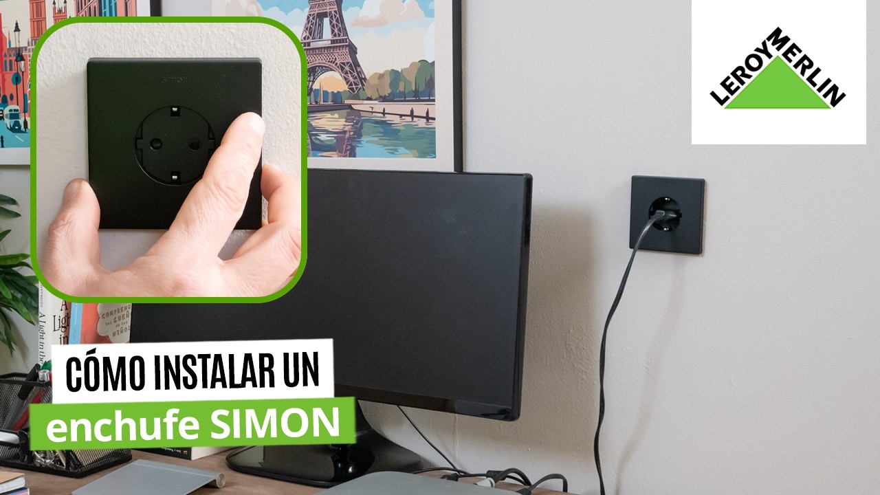 Aprende a instalar un enchufe Simon | LEROY MERLIN