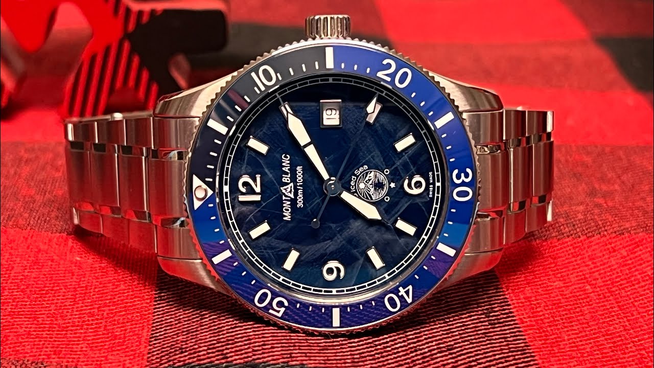 Полный обзор: Montblanc 1858 Iced Sea Automatic Date! Лучший релиз 2022 года?