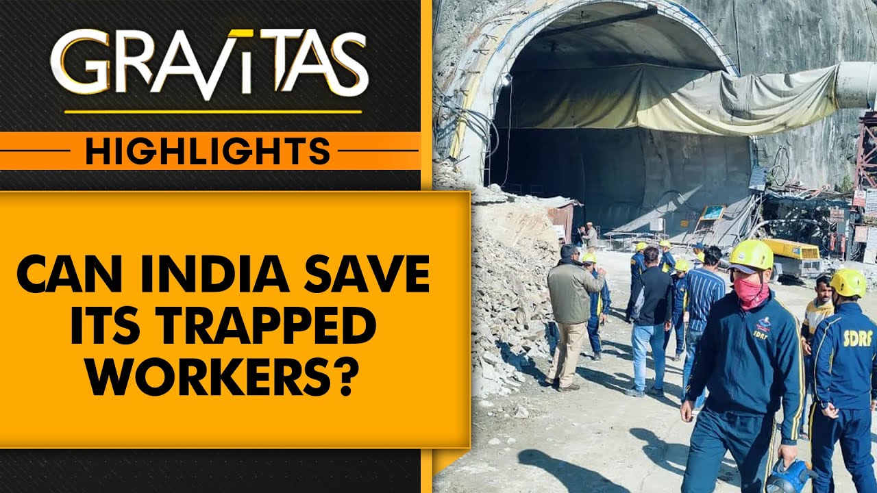 Uttarakhand Tunnel Collapse: A Mammoth Rescue Mission in the Himalayas | Gravitas Highlights