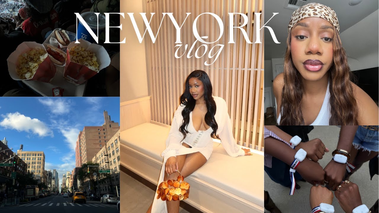 VLOG|living my best life in NYC + Beyonce's concert + graduation celebration + girl  brunch & more