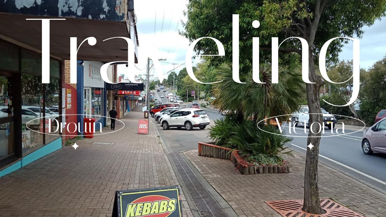 Exploring the Vibrant Downtown of Drouin, Victoria, Australia 🌆🇦🇺!