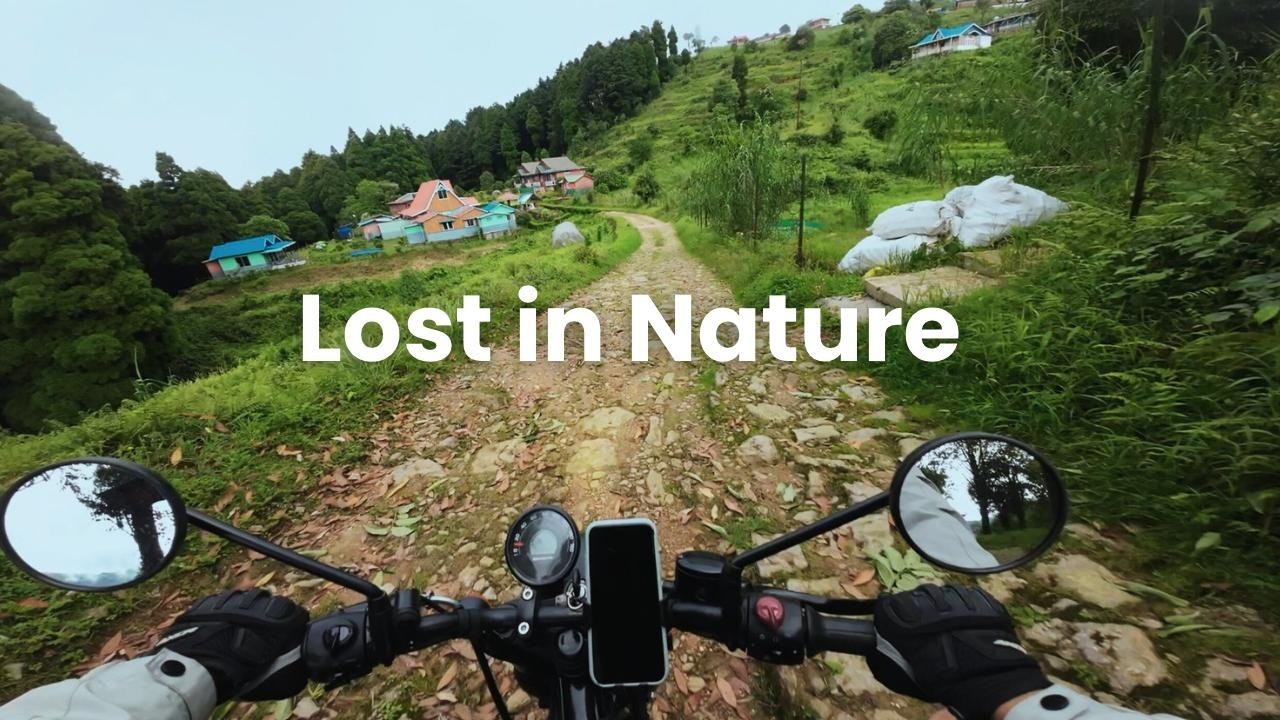Royal Enfield Hunter 350 Off-Road POV | Extreme Mountain Trail Ride