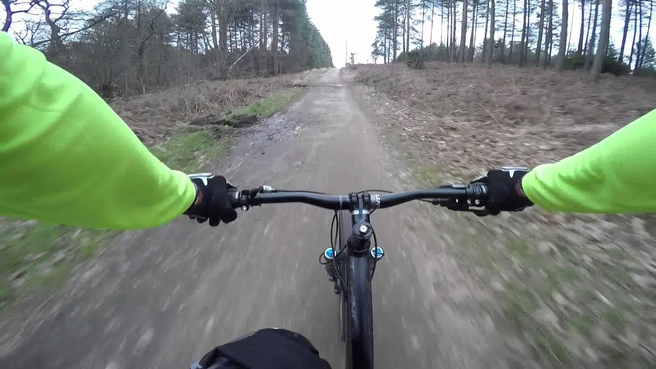 HD Swinley forest GoPro Hero 4 Black april 1st 2015 red and blue segments