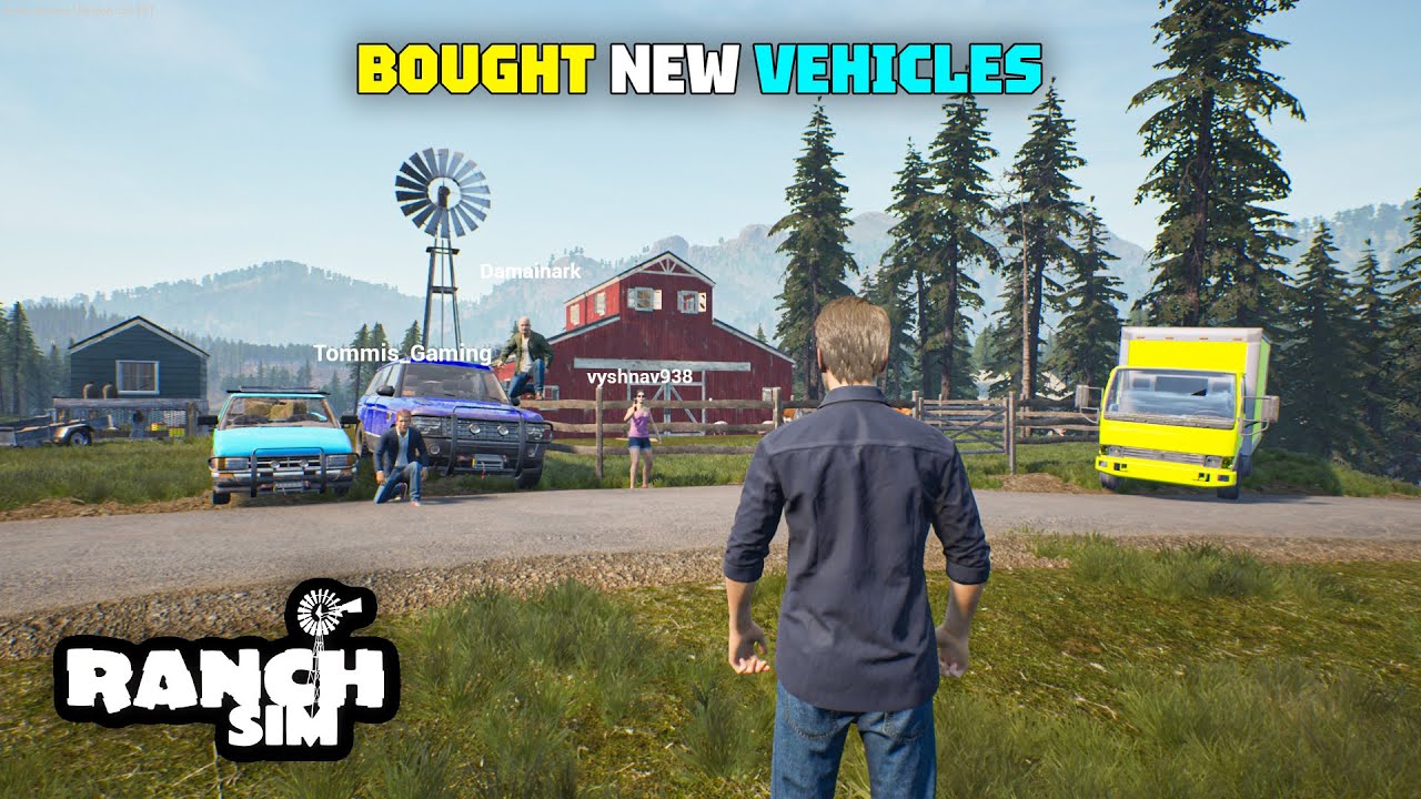 BOUGHT NEW VEHICLES in RANCH SIMULATOR Malayalam