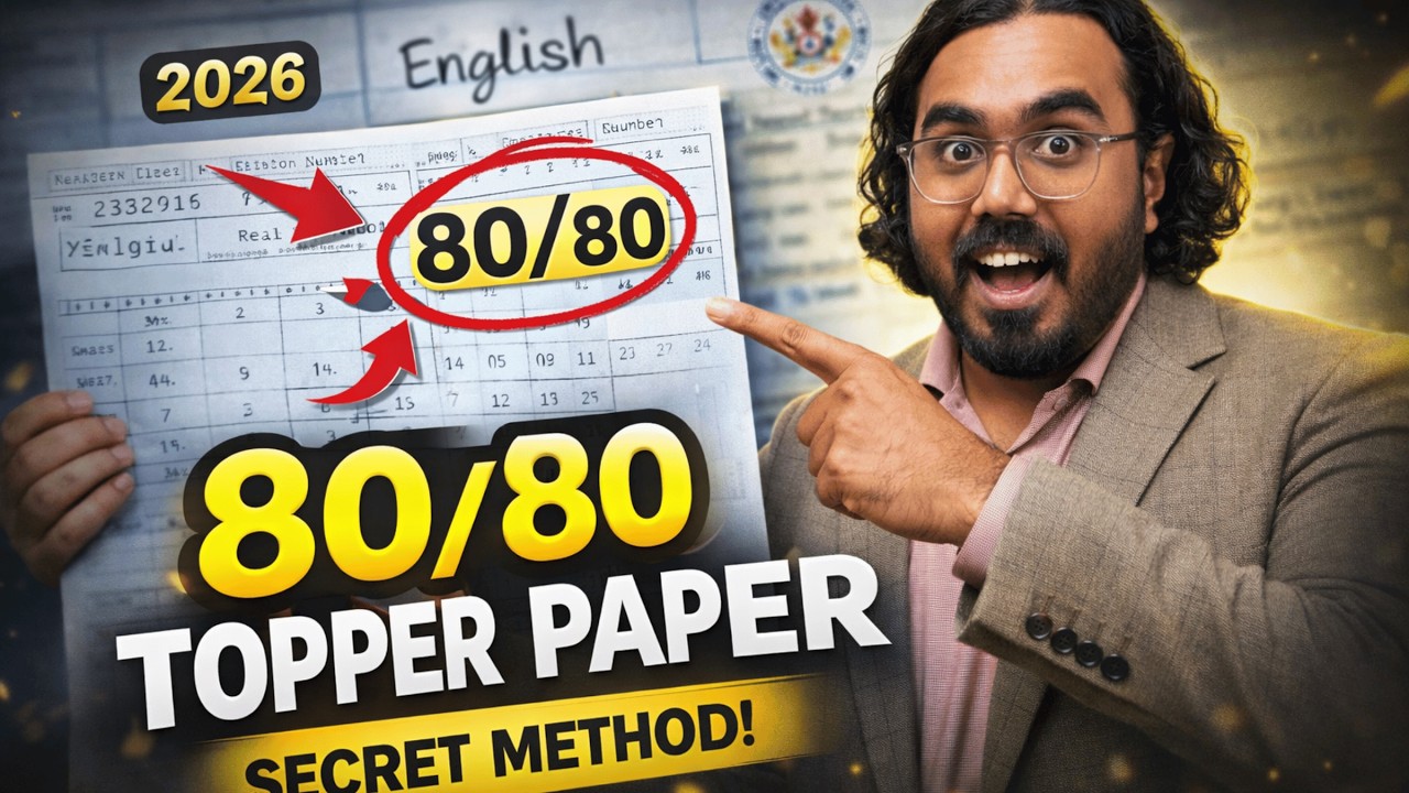 80/80 in 2nd PUC English 😱 | Toppers Answer Paper Analysis | How They Wrote to Score FULL MARKS