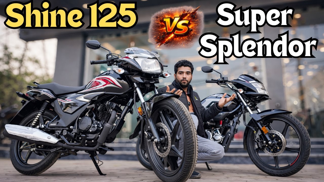 Honda Shine 125 vs Hero Super Splendor | Full Comparison | Paisa Vasool Kaun ? Result is Shocking 😳 