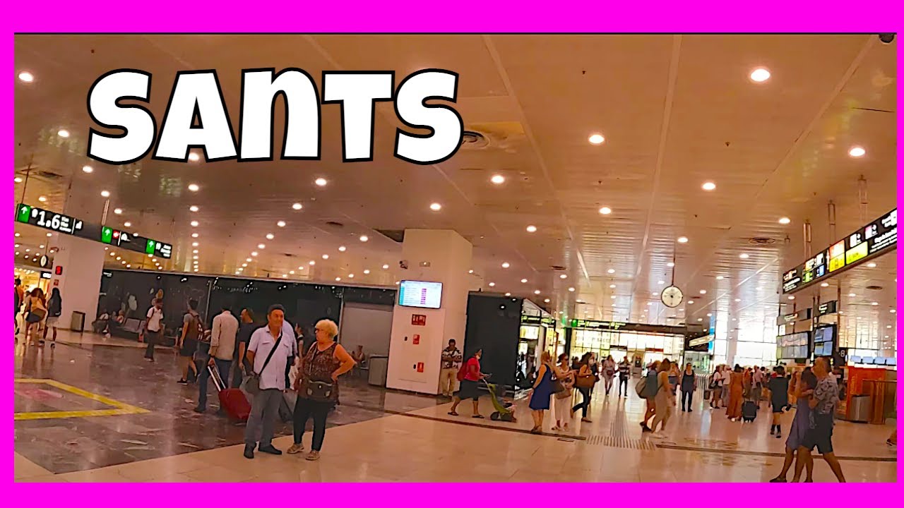 Barcelona Sants 🇪🇸 Visit Spain