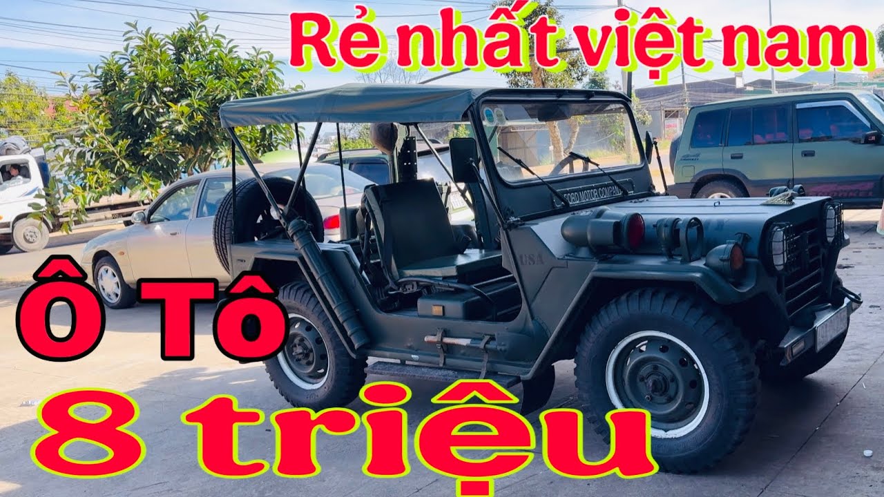 Ô TÔ 8 triệu rẻ nhất việt nam + thương hiệu _ ô tô quang chung lâm đồng