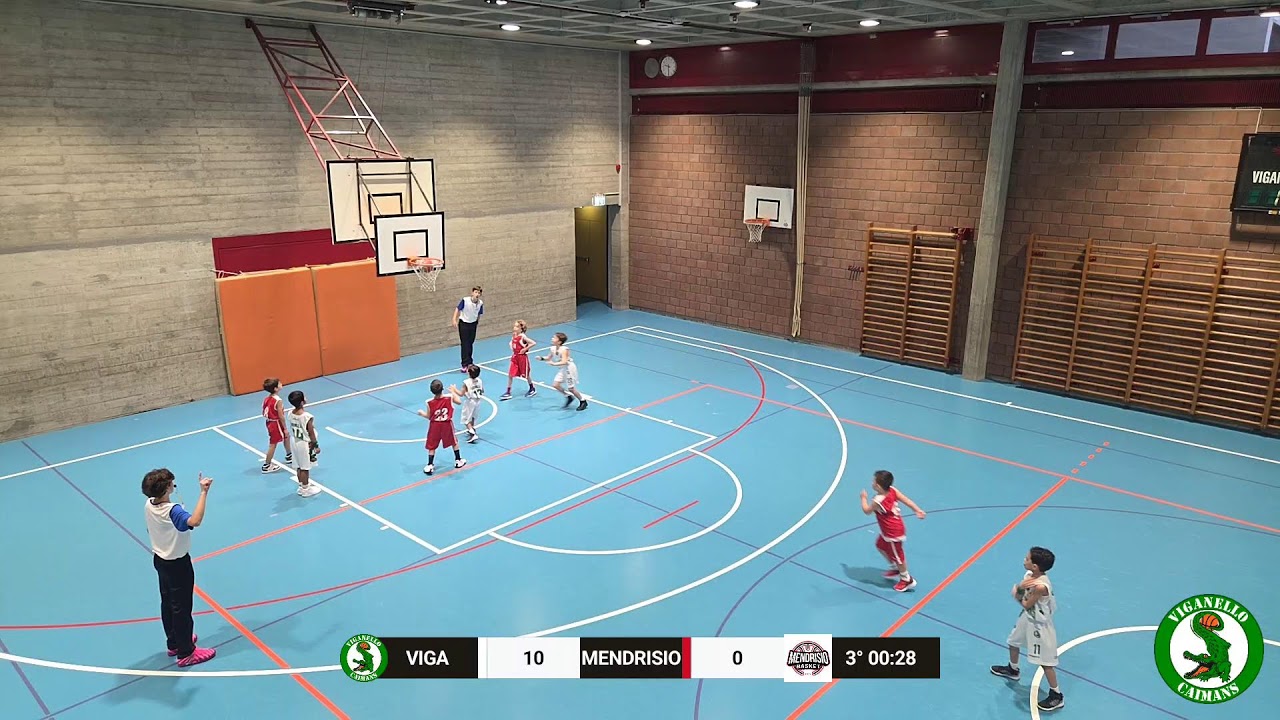 Basket U8 Viganello vs Mendrisio