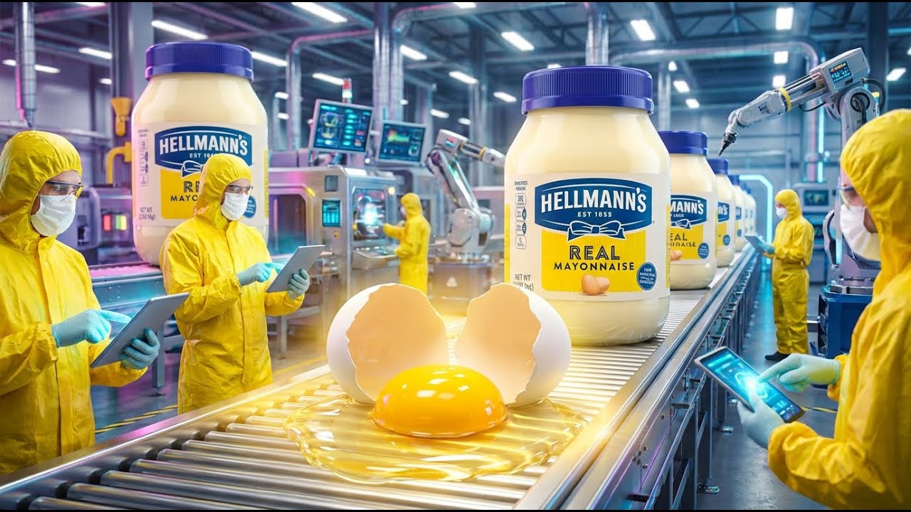 Inside the Factory: How Hellmann’s Mayonnaise Is Really Made