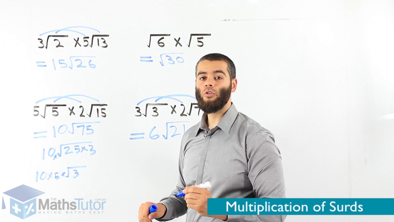 140  Multiplying Surds