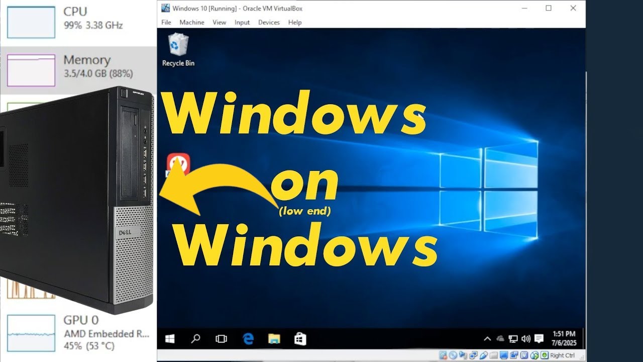 I Tried to Find the Best Windows VM for Running on Dogwater Hardware