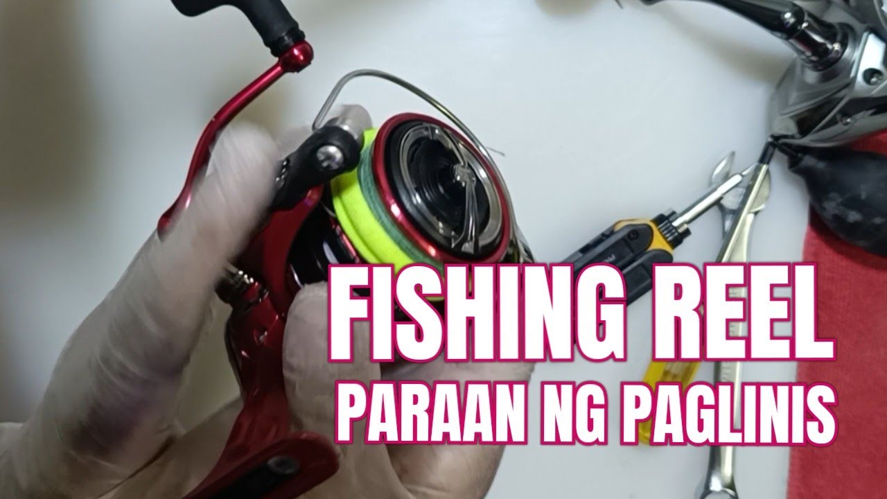 FISHING REEL | PAANO ANG PAGLILINIS NG FISHING REEL 🇦🇪
