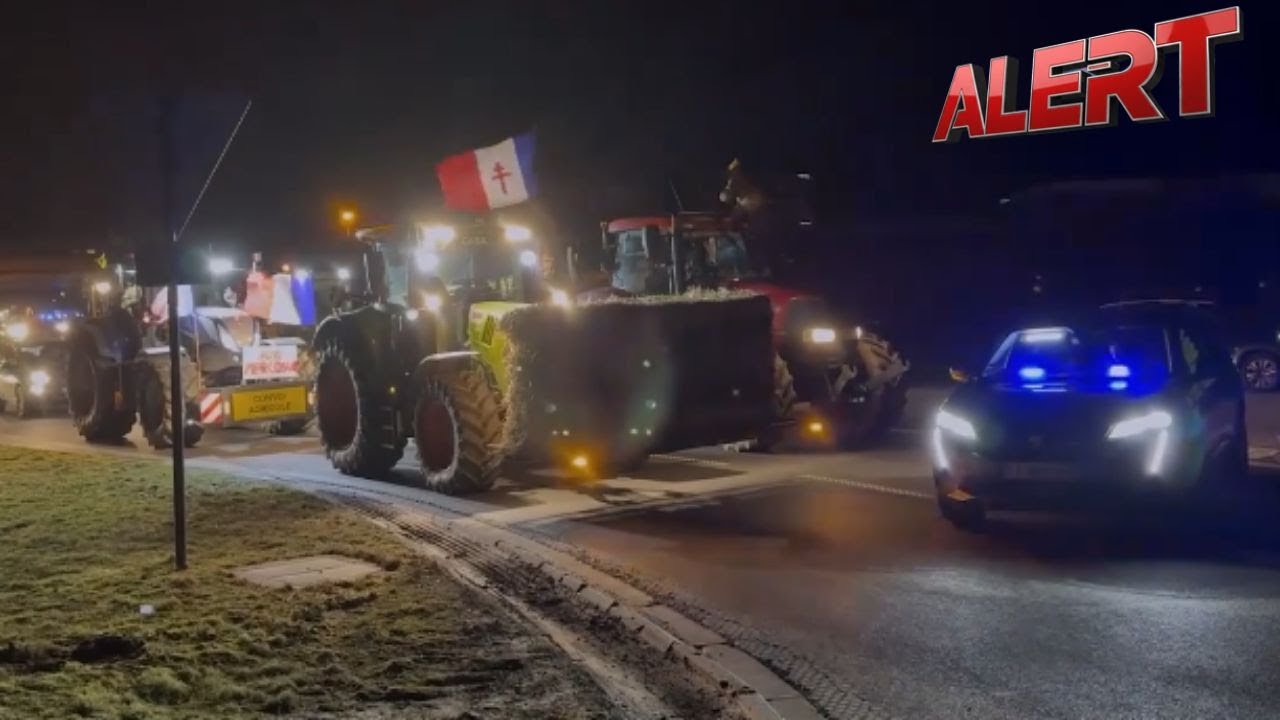French Farmers Block Lille-Paris Motorway As EU-Mercosur Trade Deal Protests Escalate | ALERT News