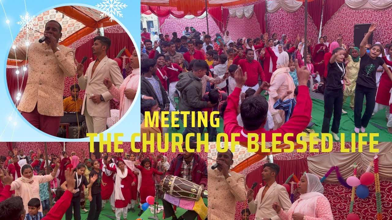 Meeting and worship church The church of blessed life ✝️✝️🎉🎉🎉🎉 Bagu pastor