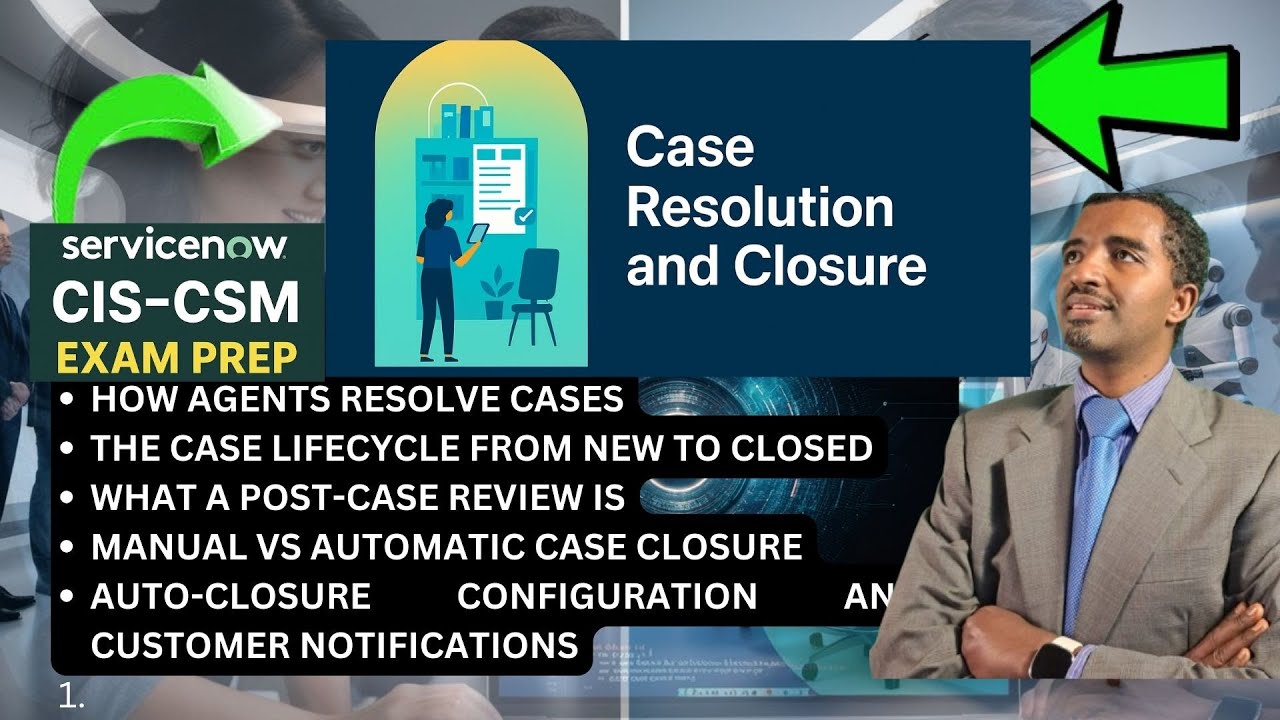 Master Case Resolution & Auto-Closure in ServiceNow CSM | Step-By-Step Tutorial