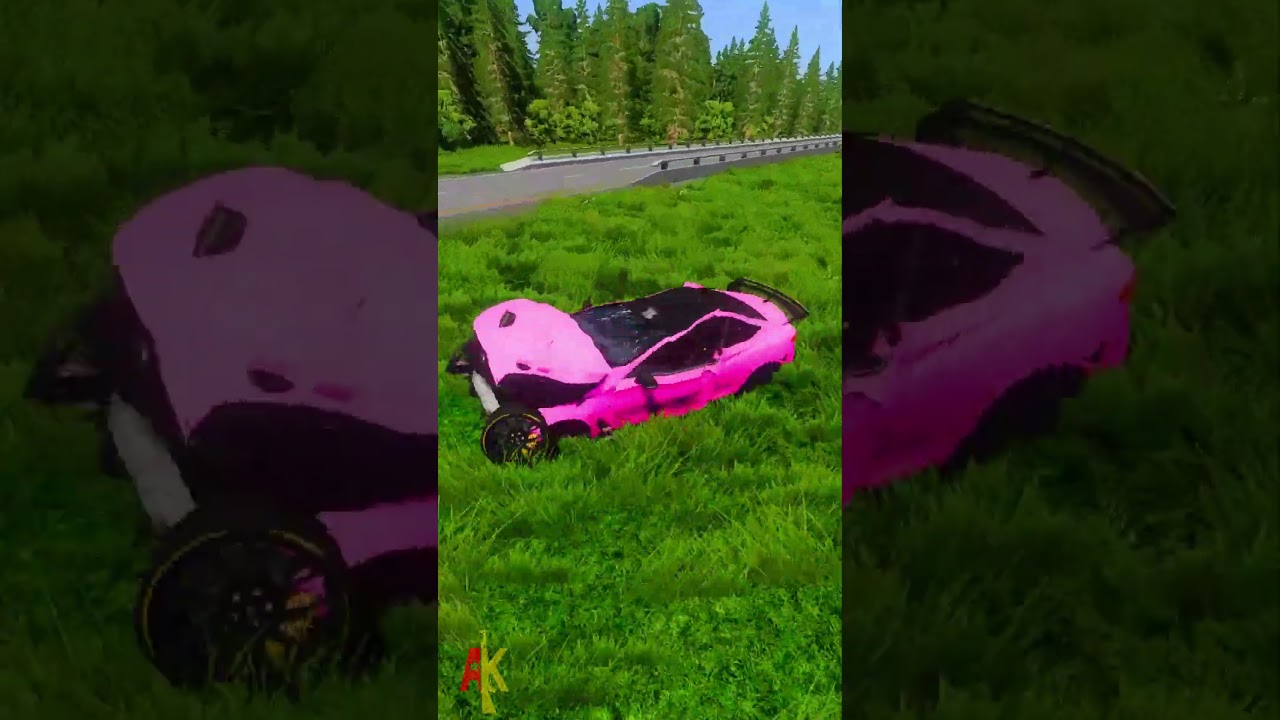 Cars vs Trailer 😲🎆 - BeamNG Drive 