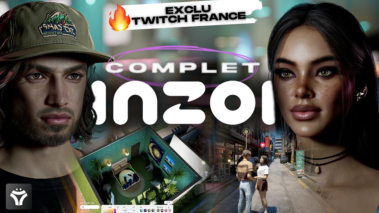 OMG ! JE DECOUVRE LE GAMEPLAY COMPLET ET C'EST BLUFFANT ! ♥ | #INZOI 2