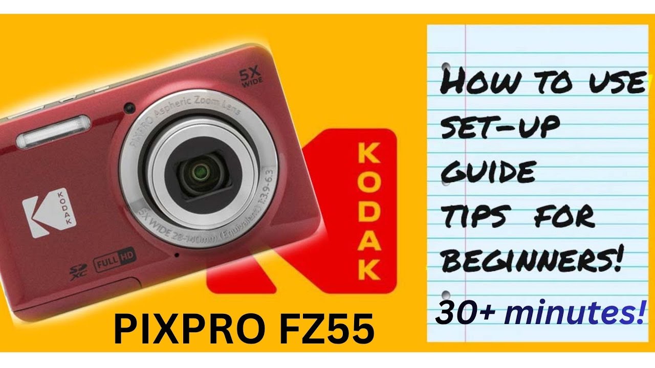 KODAK PixPro FZ55: руководство по настройке, инструкции, советы для начинающих!