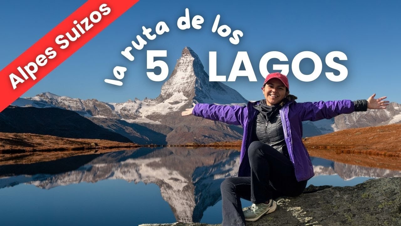 Conoce las MEJORES VISTAS al Matterhorn en Zermatt - [RUTA DE LOS 5 LAGOS] 🇨🇭