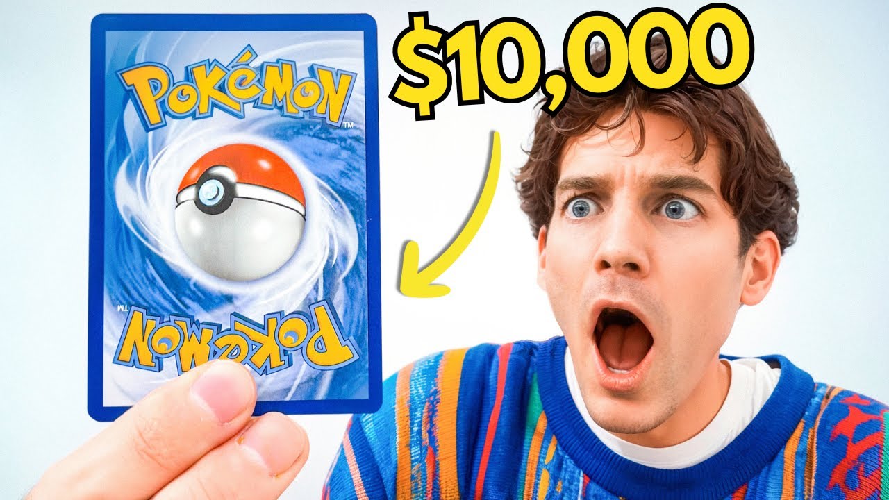 I found a $10,000 Pokemon card in my old collection!