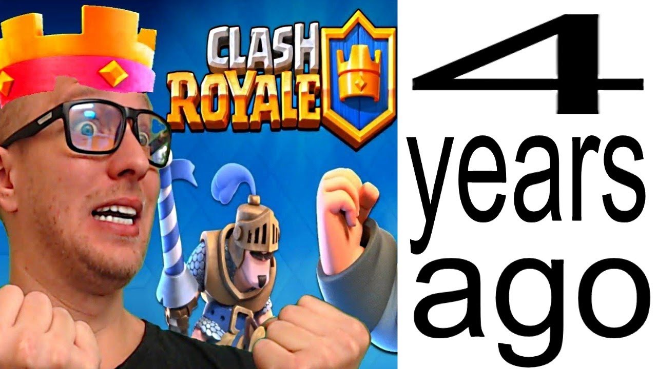 REACTING to my FIRST CLASH ROYALE Video!