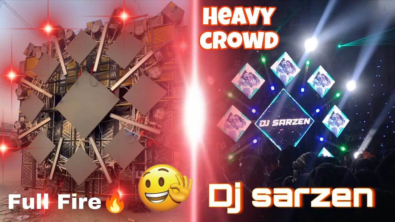 DJ SARZEN 👑 SINGLE MONSTER BASS का मजा | Roadshow 2026 🔥 BANK MORE धनबाद में 😍