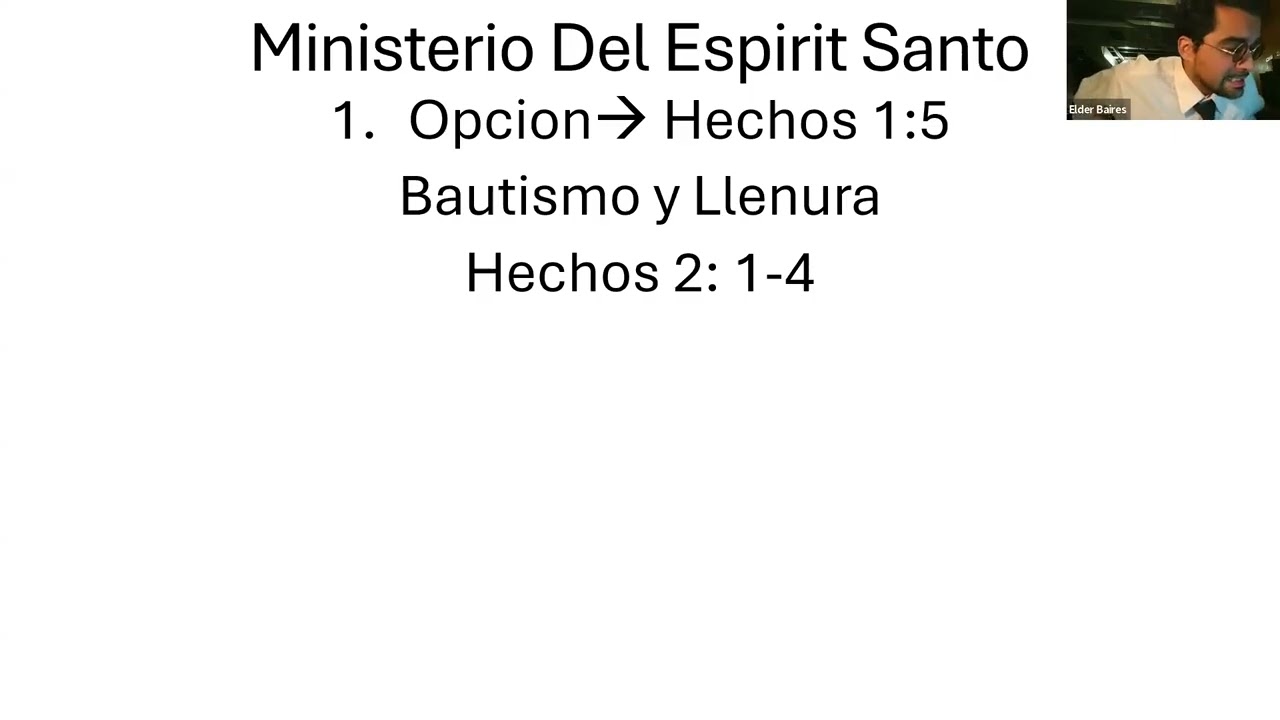 clase 7 : Hechos del Espiritu Santo