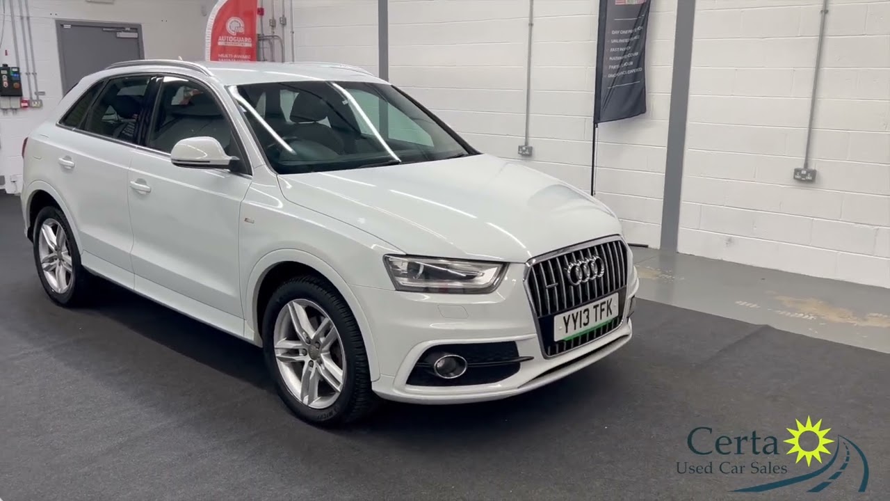 2013 Audi Q3 Quattro S Line 2.0L TDI Diesel Manual