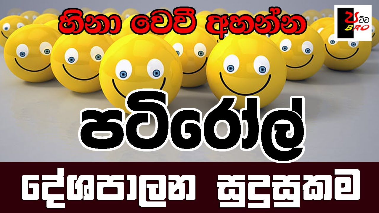 PATIROLL | පටිරෝල් | දේශපාලන සුදුසුකම | Patta bro
