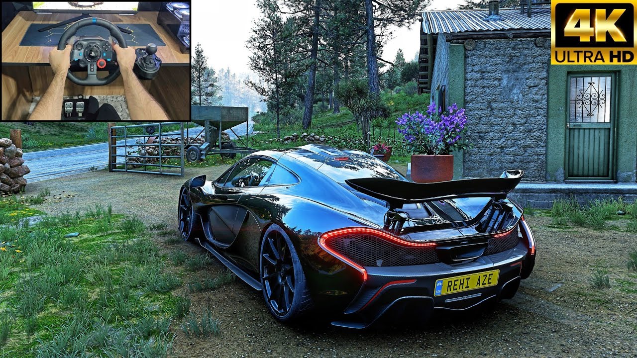 1277HP McLaren P1 🚀 - Forza Horizon 5 | Logitech G29 Steering wheel