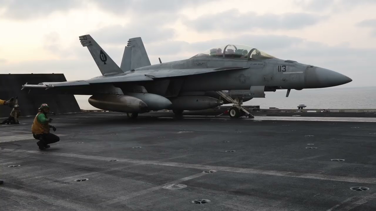 Operation Epic Fury: Aboard The Aircraft Carrier USS Abraham Lincoln