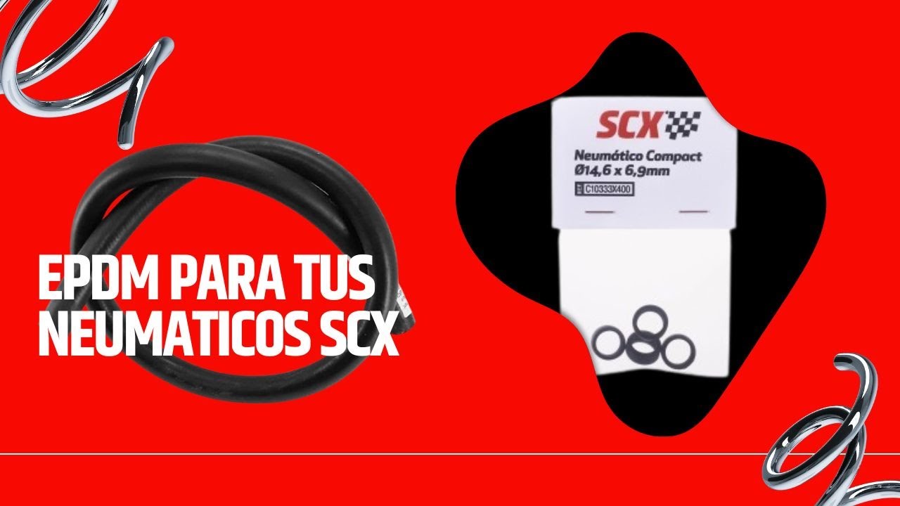 Como conseguir neumáticos económicos para tu coche Scalextric compact.