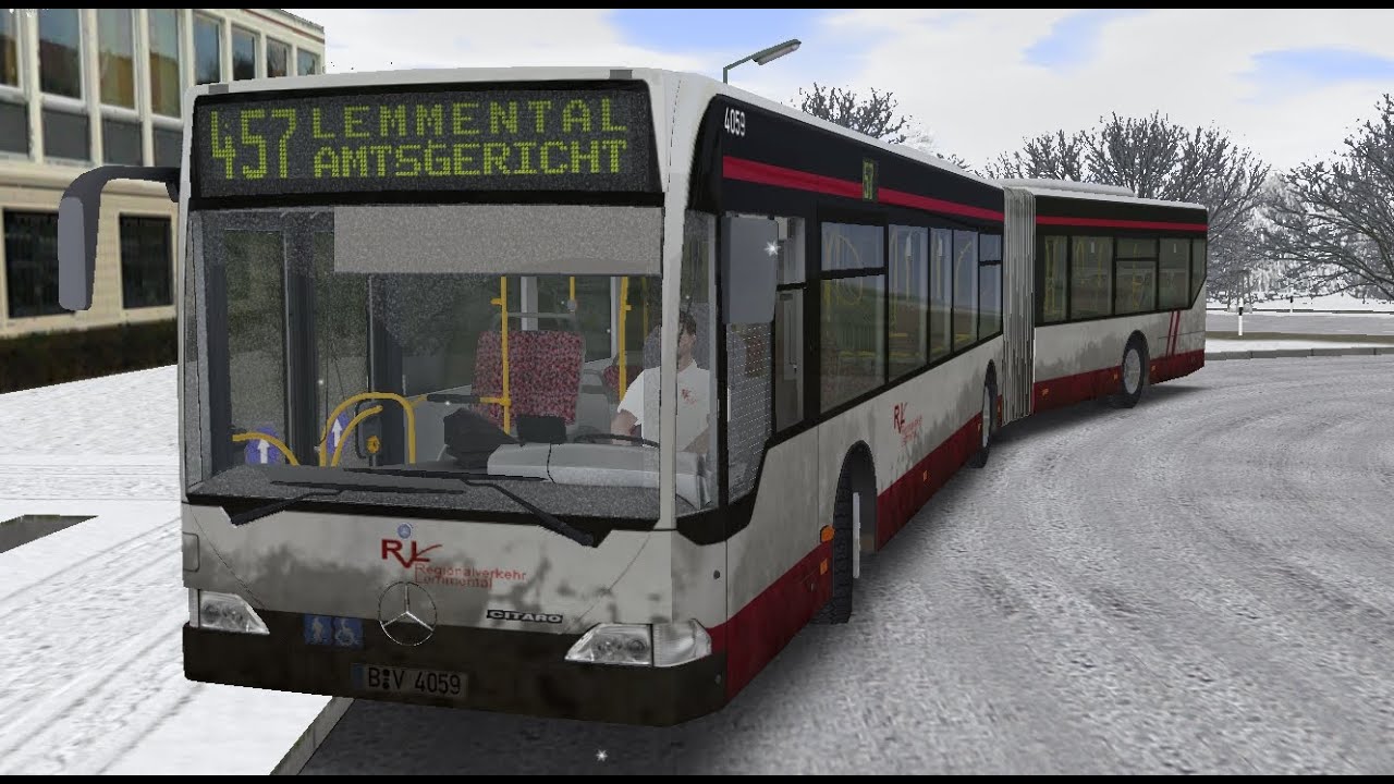 OMSI 2. Map Lemmental, Route 457, Mercedes-Benz O530 Citaro G