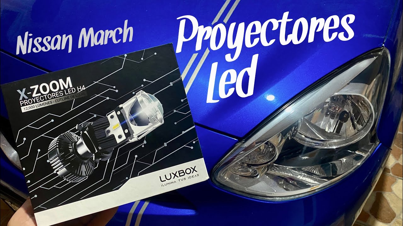 Proyectores Led X-ZOOM LuxBox | Nissan March