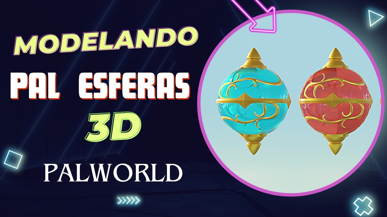 Modelado  Poligonal Blender - PALWORLD shapers