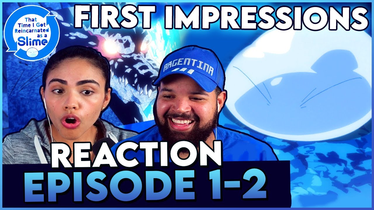 RIMURU and VELDORA - That Time I Got Reincarnated as a Slime Episode 1-2 Reaction