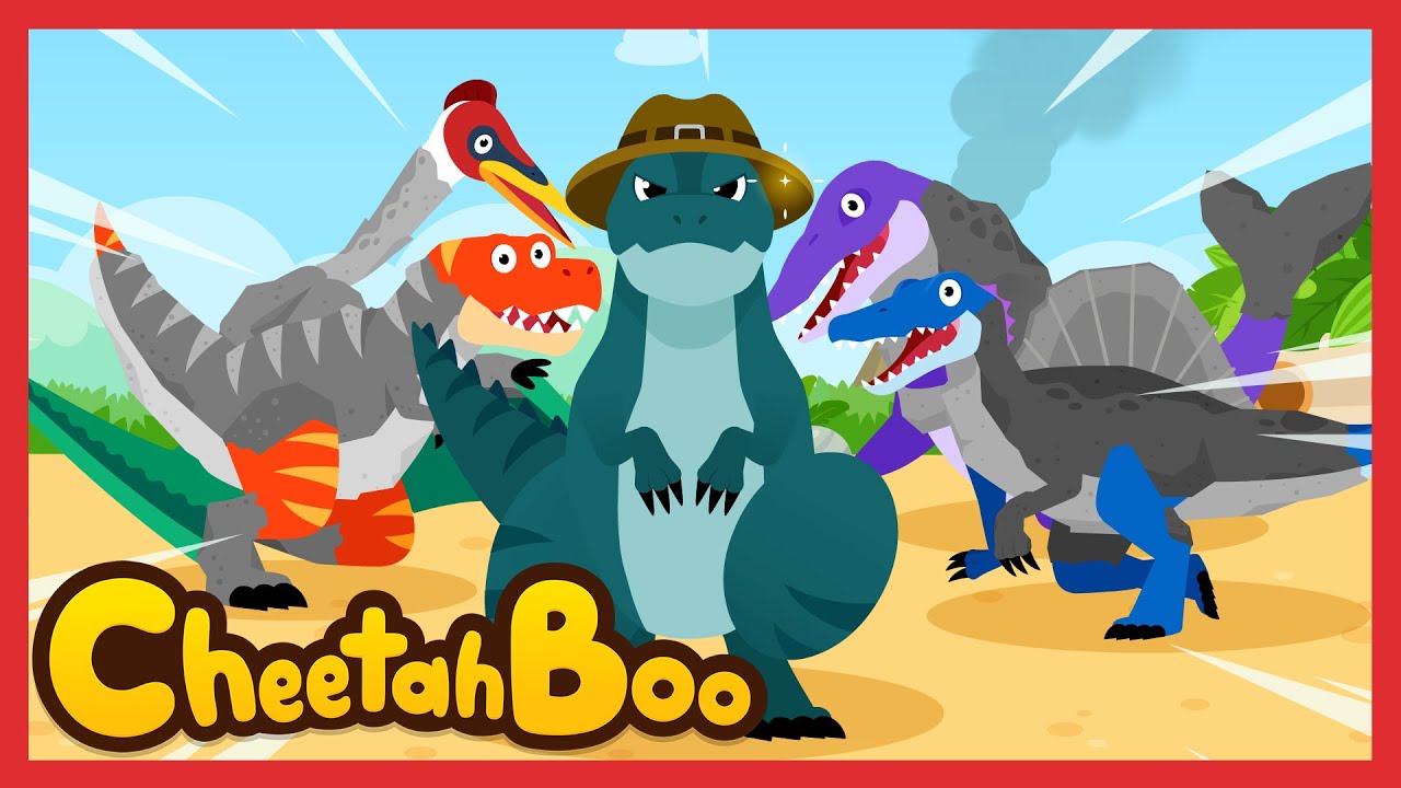 [NEW🎉] Here Comes the Ultimate Dino of the Jungle! | Nursery rhymes & Kids Song | #Cheetahboo