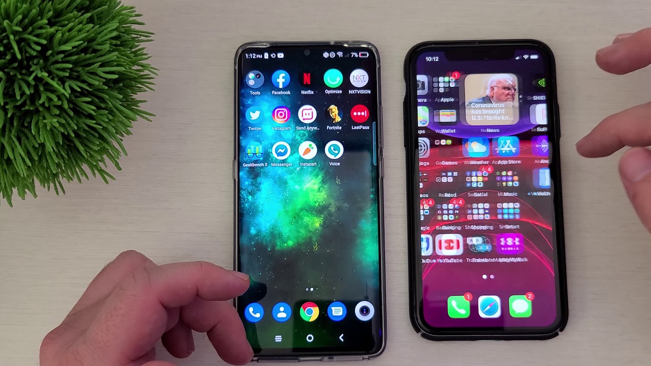 iPhone iOS 14 App Library, Widgets, PIP vs Android App Launcher, Widgets, PIP
